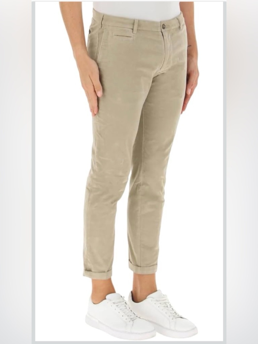 40weft "Billy" Men's Pants in Tan Italian brand size 50 x 28 equal to US 34 x 28